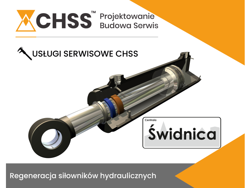 Profesjonalna regeneracja siłowników hydraulicznych w CHSS