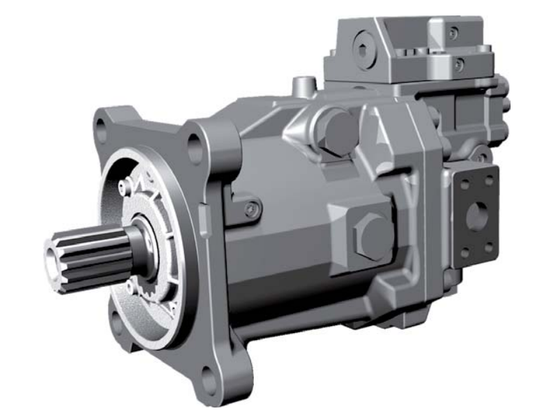 Osiowy silnik tłokowy o zmiennym przemieszczeniu M7V, Obję