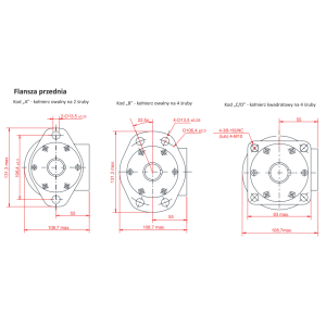 Silnik hydrauliczny gerotorowy, Chłonność silnika hydraul