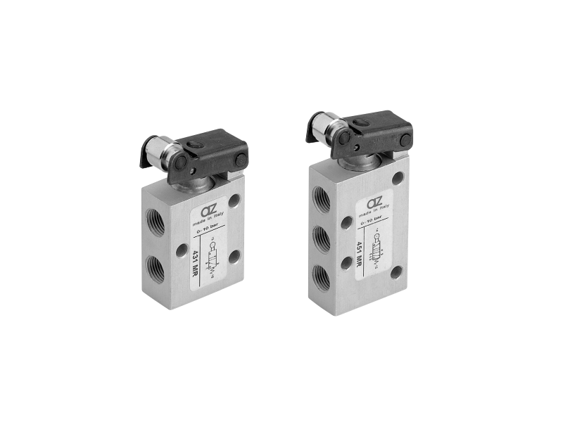 Zawór mechaniczny 431/451 MR, Elektrozawory - pozycje zawor