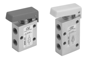 Zawór ręczny 431/451 MGx, Elektrozawory - pozycje zaworu: 