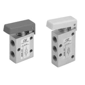 Zawór ręczny 431/451 MGx, Elektrozawory - pozycje zaworu: 