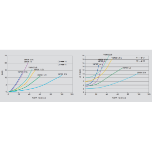 Zawór zwrotny sterowany bliźniaczy VBPDE, Rozmiar gwintu: 