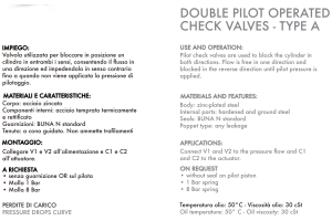 Podwójny zawór sterowany VBPDE A 1/4" BSPP, Rozmiar gwintu