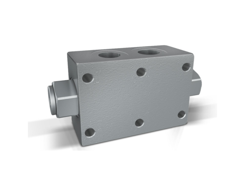 Podwójny zawór sterowany VBPDE FL 3/8" BSPP, Rozmiar gwint