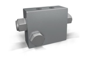 Podwójny zawór sterowany VBPDE FLV 1/4" BSPP, Rozmiar gwin