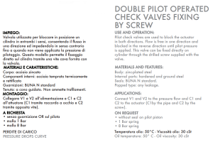 Podwójny zawór sterowany VBPDE FLV 1/4" BSPP, Rozmiar gwin