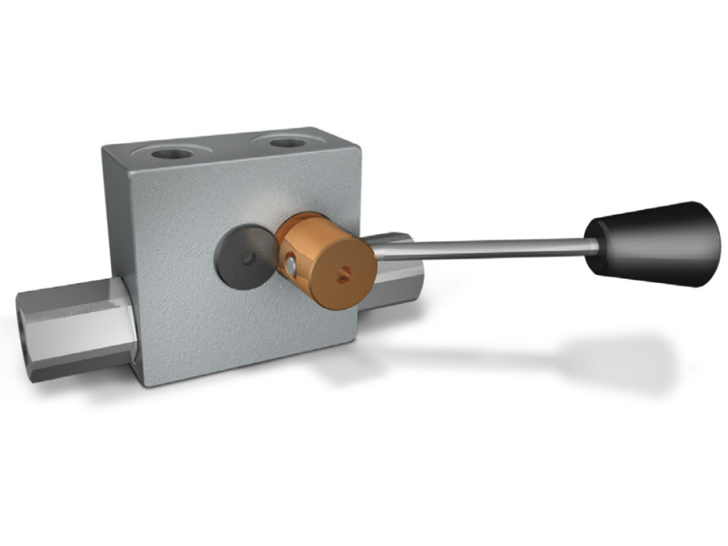 Podwójny zawór sterowany VBPDE c/RUB 1/4" BSPP, Rozmiar gw