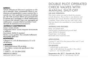 Podwójny zawór sterowany VBPDE c/RUB 1/4" BSPP, Rozmiar gw