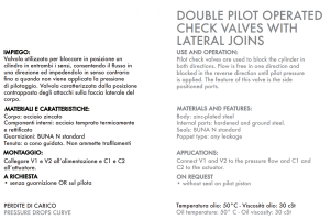 Podwójny zawór sterowany VBPDE AL, Rozmiar gwintu: 1/4" BS
