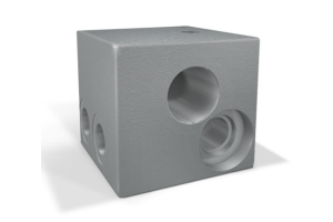 Podwójny zawór sterowany VBAS, Rozmiar gwintu: 3/8" BSPP 7