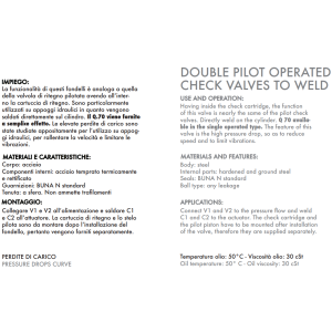 Podwójny zawór sterowany VBAS, Rozmiar gwintu: 3/8" BSPP 7