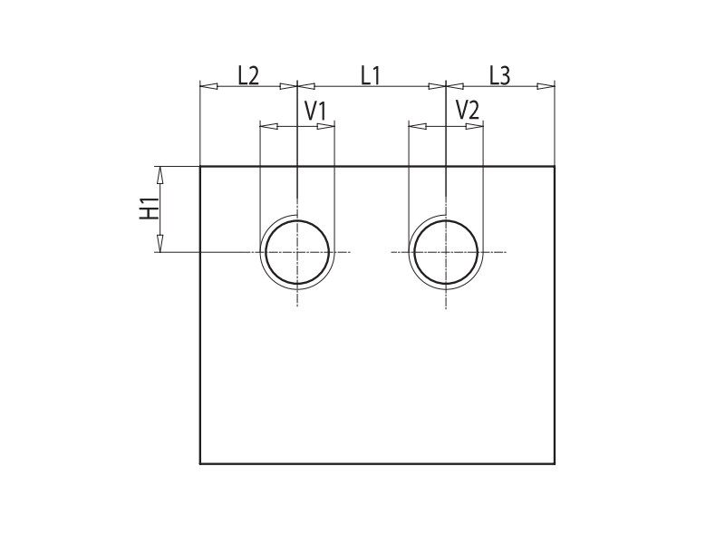 Podwójny zawór sterowany VBAS, Rozmiar gwintu: 3/8" BSPP 7