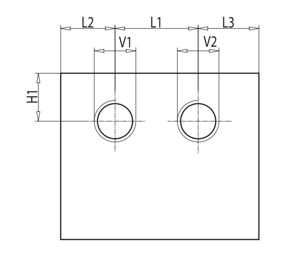 Podwójny zawór sterowany VBAS, Rozmiar gwintu: 3/8" BSPP 7