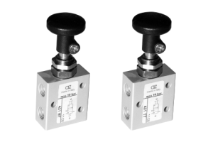 Zawór ręczny 431/451 MT, Funkcje: Bez sprężyny powrotnej