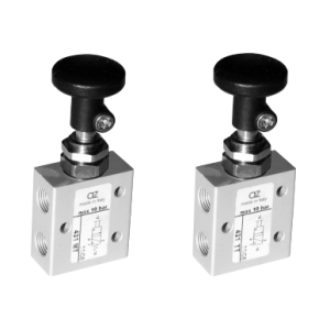 Zawór ręczny 431/451 MT, Funkcje: Bez sprężyny powrotnej