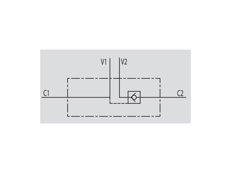 Pojedynczy zawór sterowany VBPSE 1/4" BSPP 2 CEXC, Rozmiar 
