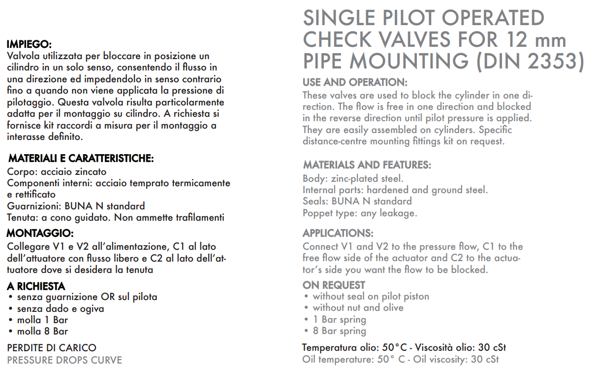 Pojedynczy zawór sterowany VBPSE 1/4" BSPP 2 CEXC, Rozmiar 