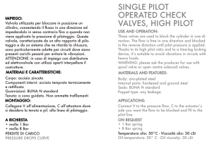 Pojedynczy zawór sterowany VBL/3 1/4" BSPP, Rozmiar gwintu: