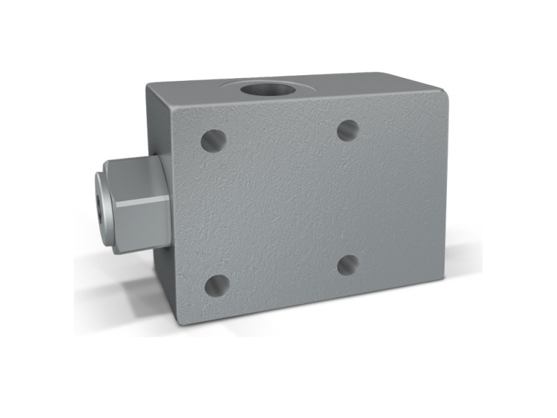 Pojedynczy zawór sterowany VBPSE 1/4" BSPP FL, Rozmiar gwin