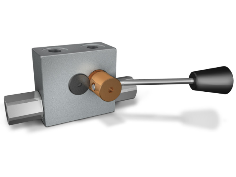 Pojedynczy zawór sterowany VBPSE 1/4" BSPP L c/RUB, Rozmiar