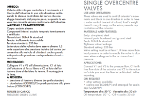 Zawór przeciążeniowo-blokujący VBCD 3/8" BSPP SE, Rozmia