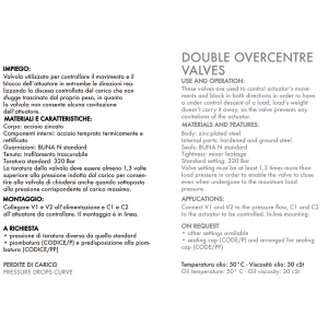 Zawór przeciążeniowo-blokujący VBCD DE, Rozmiar gwintu: 