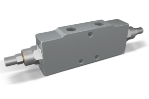 Zawór przeciążeniowo-blokujący VBCD 1/4" BSPP DE A, Rozm