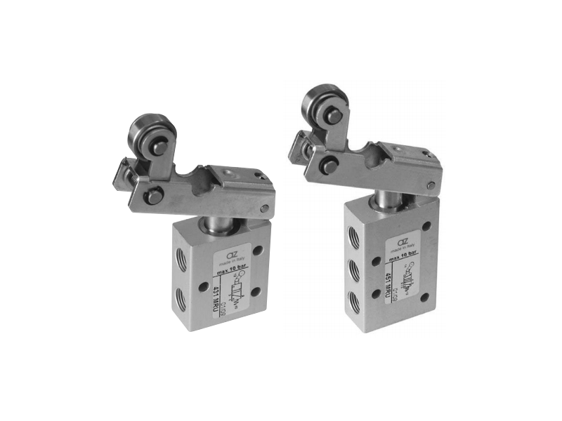 Zawór ręczny 431/451 MRU, Elektrozawory - pozycje zaworu: 