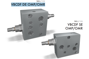 Zawór przeciążeniowo-blokujący  VBCDF 1/2" BSPP DE OMP/O