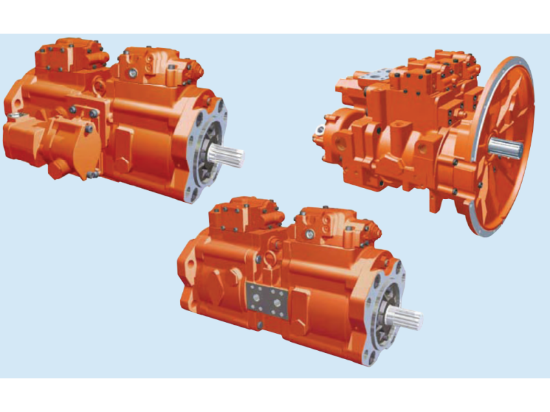 Pompa osiowa tłokowa wysokiego ciśnienia z układem otwart