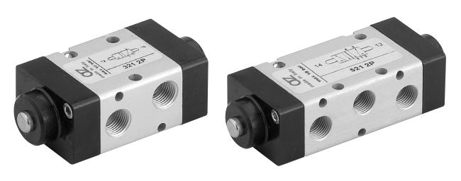 Zawór sterowany mechanicznie 321/521 2P, Elektrozawory - po