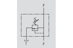 Zawór przelewowy w lini VMP L D5, Wymiary zaworów: 1/2"