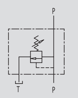 Zawór przelewowy w lini VMP L D5, Wymiary zaworów: 1/2"