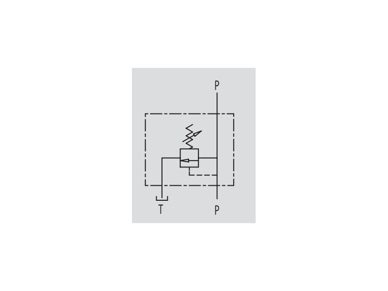 Zawór przelewowy w lini VMP L D5, Wymiary zaworów: 1/2"