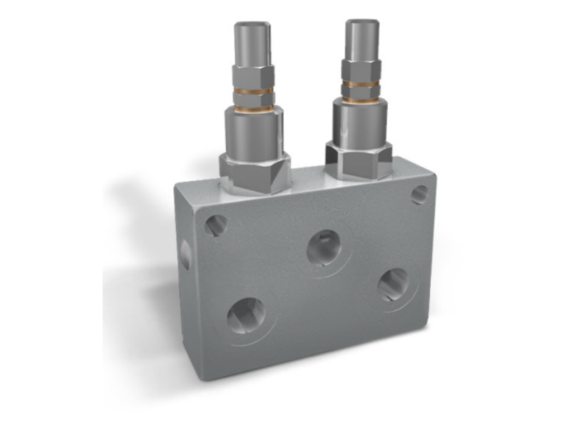 Podwójny zawór przelewowy, Wymiary zaworów: 1/2"