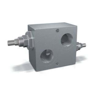 Podwójny zawór przelewowy krzyżowy 1”, Rozmiar gwintu: