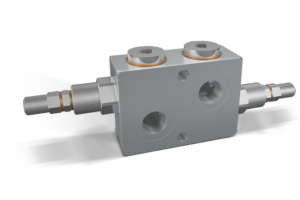 Podwójny zawór przelewowy krzyżowy VMPDI 3/8" BSPP, Rozmi