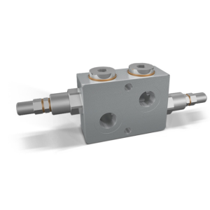 Podwójny zawór przelewowy krzyżowy VMPDI 3/8" BSPP, Rozmi