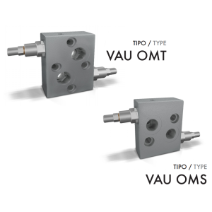 Podwójny zawór przelewowy krzyżowy rozkładany 3/4" BSPP 