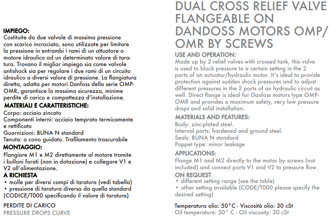 Podwójny zawór przelewowy krzyżowy rozkładany VAU 1/2" B