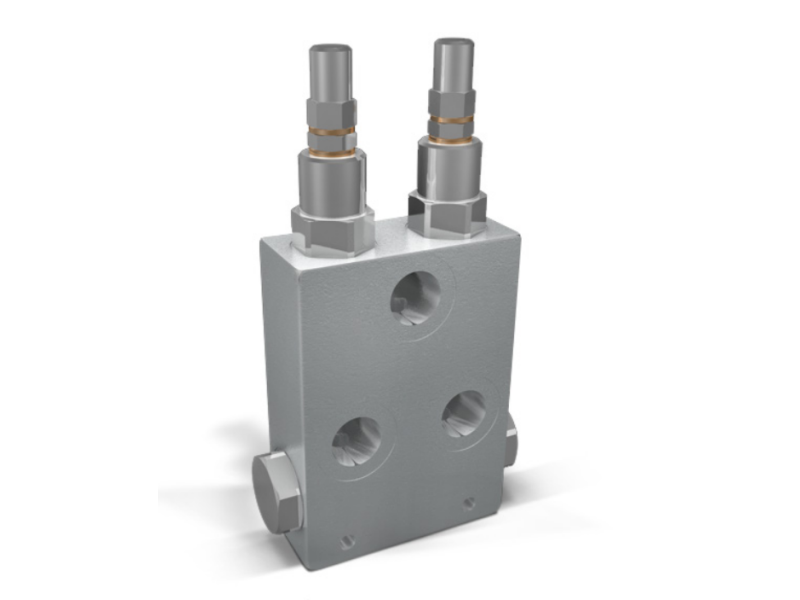 Podwójny zawór przelewowy z anty kawitacją VAUAC 3/8" BSP