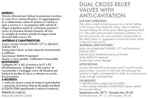 Podwójny zawór przelewowy z anty kawitacją VAUAC 3/8" BSP