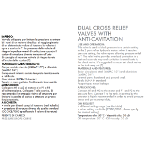 Podwójny zawór przelewowy z anty kawitacją VAUAC 3/8" BSP