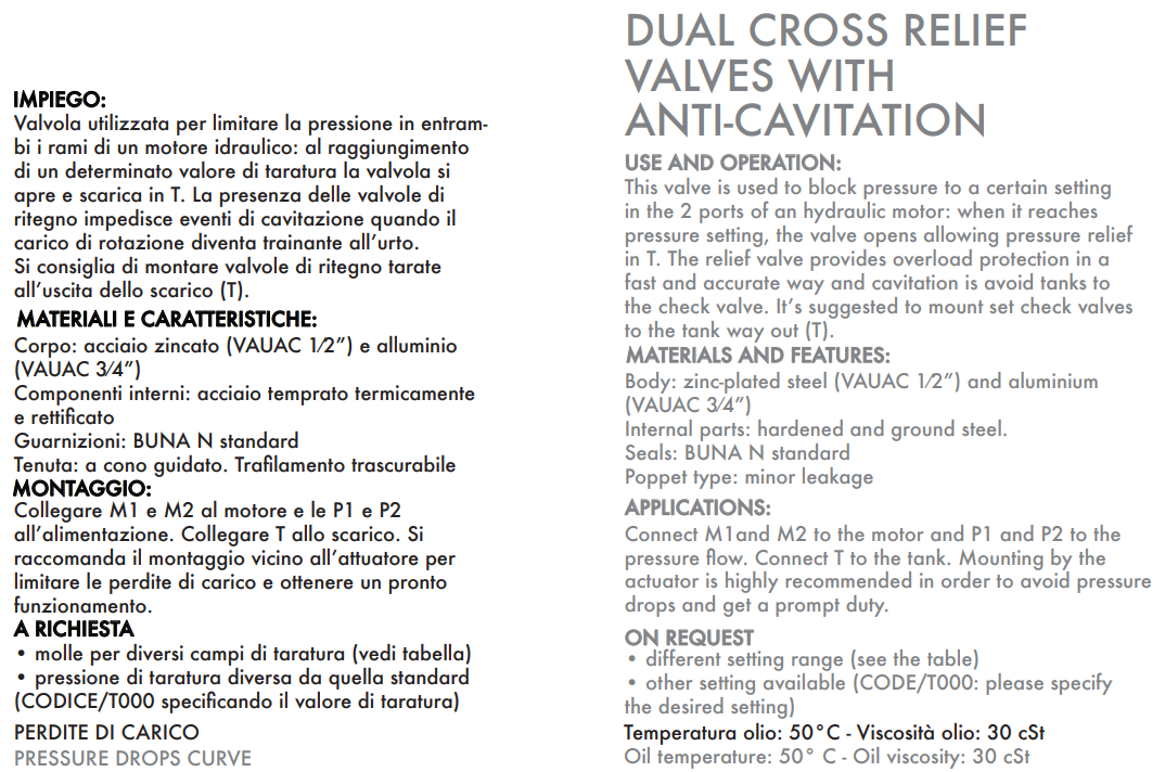Podwójny zawór przelewowy z anty kawitacją VAUAC 3/8" BSP