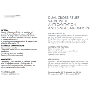 Podwójny zawór przelewowy z anty kawitacją VAA/RU 1/2" BS