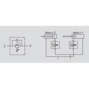 Zawór sekwencyjny bezpośredniego działania VS2C 1/4" BSPP