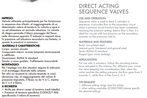Zawór sekwencyjny bezpośredniego działania VS2C 1/4" BSPP