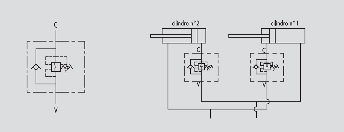 Zawór sekwencyjny VSQAPP 3/8" BSPP, Rozmiar gwintu: 3/8" BS