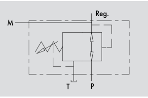 Zawór redukujący ciśnienie VRP 3/8" BSPP, Rozmiar gwintu: